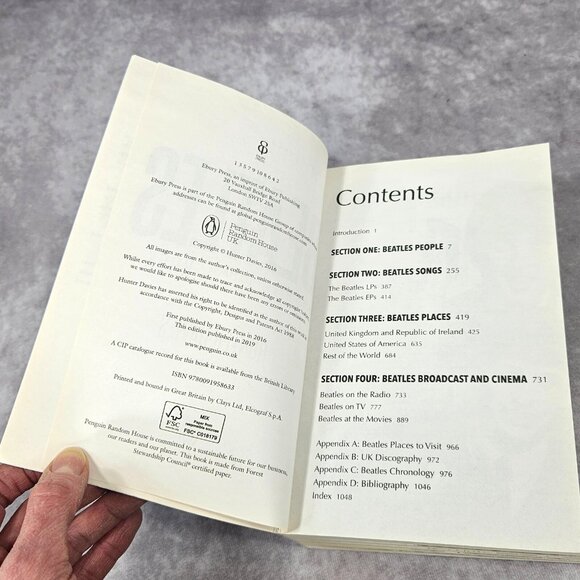 The Beatles Book by Hunter Davies Paperback 2016 Music Collection Collective - Picture 5 of 12